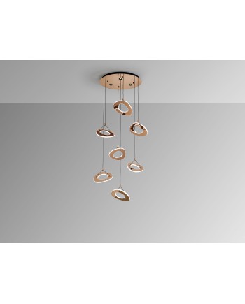 MIRENA- LAMPARA 7L ORO ROSA